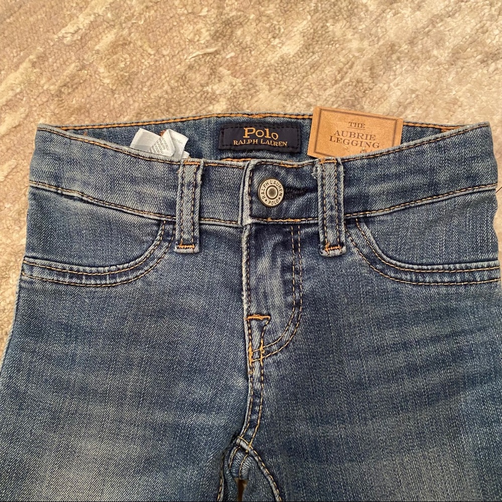 NWT Polo by Ralph Lauren Denim Aubrie Legging - Picture 6 of 10